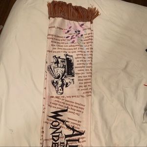Alice in Wonderland scarf